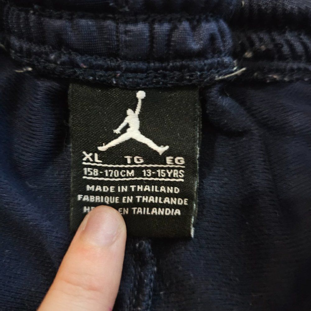 Jordan Big Kids Navy Blue Essential Woven Running Pants Size XL - Picture 4 of 5